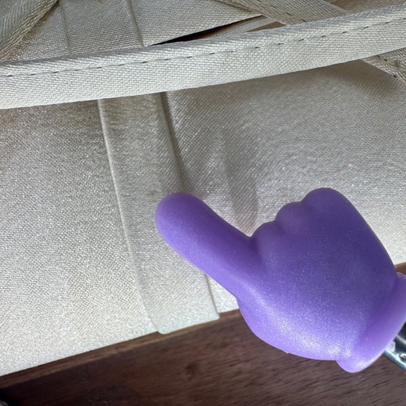 VTG Gunne Sax Satin Evening Bag Clutch‎ Purse Rhinestone Bow Formal Party 90s - Picture 12 of 12